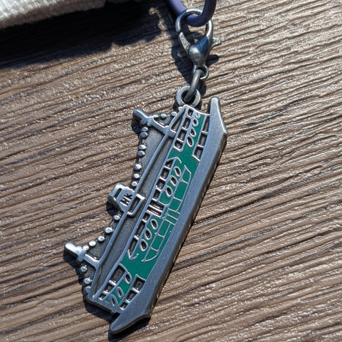metal charm - ferry