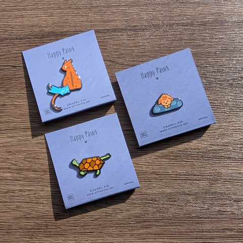 happy paws - mao mao pin
