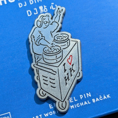 possibilities - michal bačák - DJ dim sum enamel pin