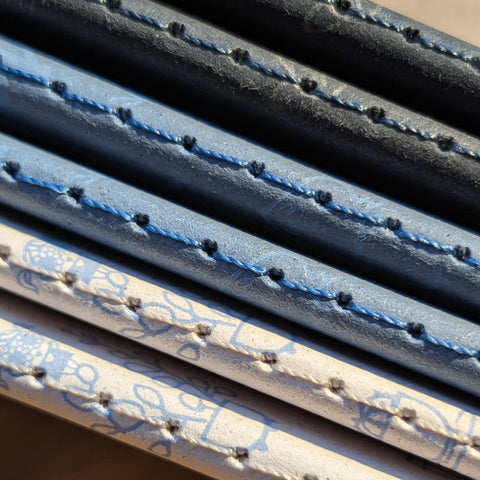 happy paws - letterpress whaleshark notebook