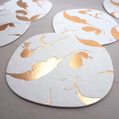 coaster notecard set - water dance