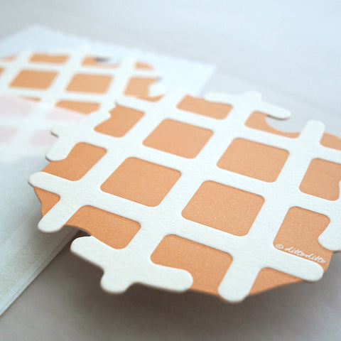 waffles notecard