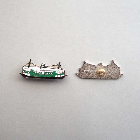 ferry enamel pin