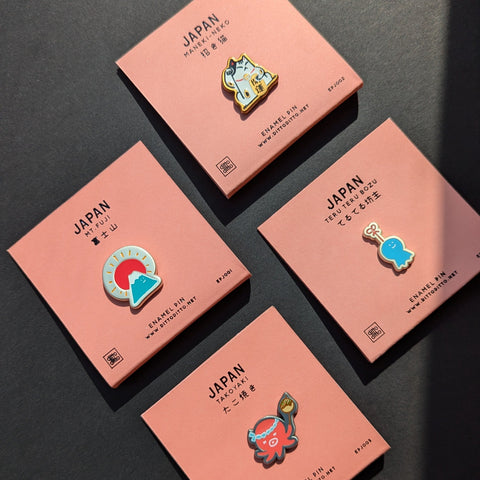 japan mt.fuji enamel pin
