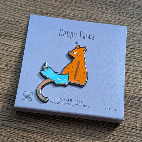 happy paws - mao mao pin