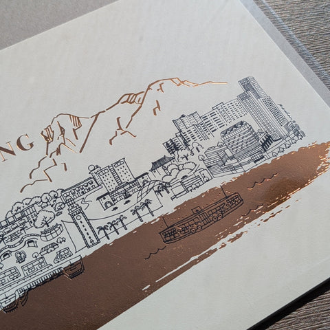 A4 Art Print - HK Lion Rock