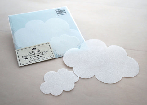 translucent memo paper - cloud